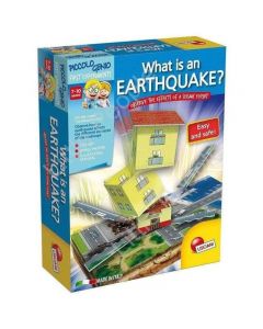 What's an Earthquake Experiment Game let's kids simulate an earthquake