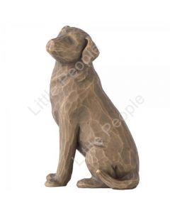 Willow Tree - Figurine Love My Dog (Dark) Collectable Gift