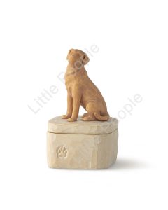 Willow Tree - Figurine Willow Tree - Love My Dog (Golden) Keepsake Box