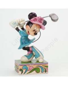 Jim Shore Disney Traditions - Minnie Mouse I'd Rather Be Golfing Figurine