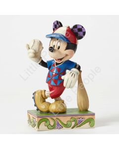 Jim Shore Batter Up Figurine  Disney Traditions