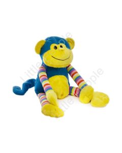 Milo Monkey Bright Striped Blue (38cmHT)