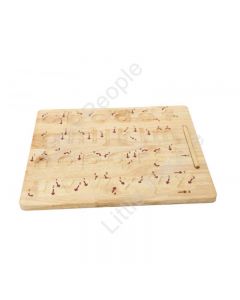 Wooden Toys Lower Case Letter Tracing board