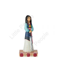 Jim Shore Disney Traditions -Mulan Princess Passion Winsome Warrior Figurine