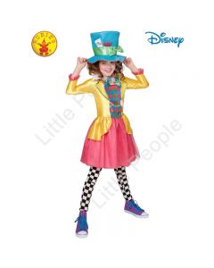 Mad Hatter Girls Deluxe Costume (large Polybag)  Teen 9-10