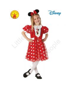 Minnie Mouse Red Glitz Child Costume 4 - 6 Years 95cm - 125cm