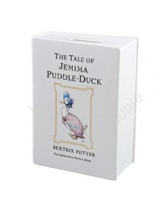 Beatrix Potter Peter Rabbit Money Bank The Tale of Jemima Puddle-Duck A29149