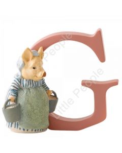 Peter Rabbit Letters - Letter G with Aunt Pettitoes