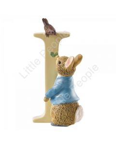 Peter Rabbit Letters - Letter I with Peter Rabbit