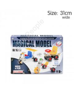 Magical Model-165pc 3 Asstd Tricycle