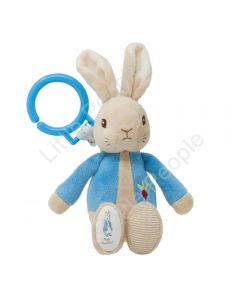 Beatrix Potter Jiggler Peter Rabbit Attachable Blue