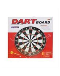 Dart Board 17' x 1/2' includes 6 Darts