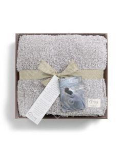 Demdaco Taupe Giving Blanket Beautifly Gift boxed