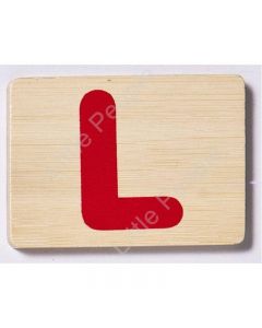 EverEarth Personalised Train Letter L Kids Pretend Play