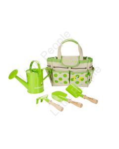 EverEarth Bag with Watering Can and Tools Kids Pretend Play Eco-Friendly