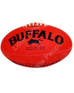 Buffalo Sports Soft Touch Pvc Full Size 22cm Red Aussie Rules Football