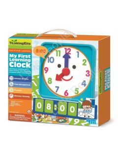 4M - ThinkingKits - My First Learning Clock Educational and Fun too