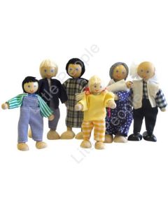 Wooden Dolls - Extended Dolls Family