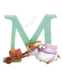 Peter Rabbit Letters - Letter M with Cecily Parsley