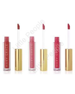 Mary Grace Mineral Matte Liquid Lipsticks - Paris in Bloom: 6 14 15 Set of 3