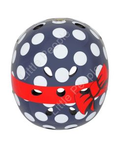 Mini Hornit Kids Bicycle Helmet Polka Dot Medium LED: 53-58cm LED