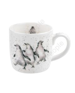 Royal Worcester Wrendale Designs - Penguin Mug Out on the Town