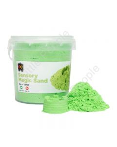 Sensory Magic Sand 1kg Tub Green Non Toxic