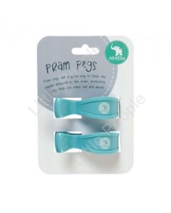 Pram pegs 2 Pack Pegs Blue Gift Idea