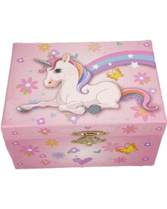 Music Jewel Box Paper Unicorn Rainbow