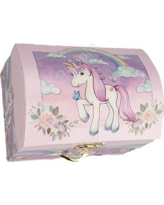 Music Jewel Box Dome Unicorn