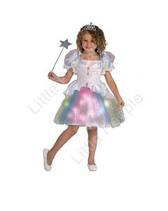 Rainbow Ballerina Costume Medium Size
