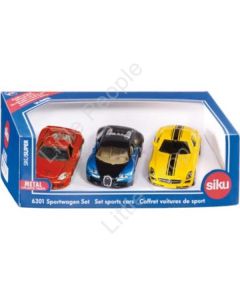 Siku - Gift Set Super Sports Cars hours of fun Miniture for young imaginations