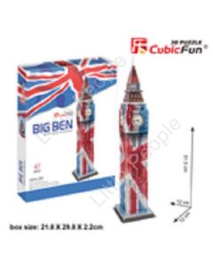 Big Ben 47pc 3D Puzzle C Series NEW FACTORY SEALED