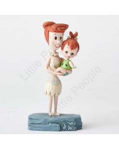Jim Shore The Flintstones Wilma & Pebbles Figurine Disney Traditions