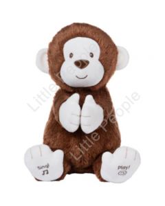 Gund Plush Sing and PlayAnimated Clappy the Monkey Great Gift Idea
