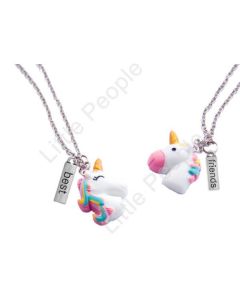 Huckleberry Make Your Own BFF Necklaces Unicorn Buddies