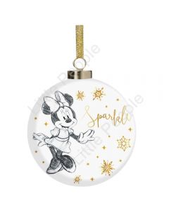 Disney Gifts Collectible Christmas Bauble: Minnie Mouse Magic 9 Cm
