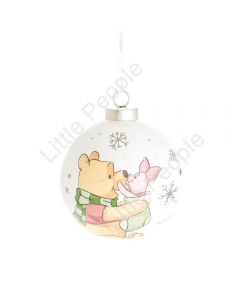 Magical Christmas: Bauble Pooh & Piglet 'merry Christmas Little On