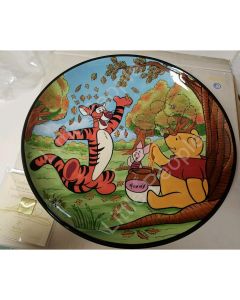 Disney Elisabete Gomes Winnie the Pooh 80th Anniversary Charger Plate LE 250