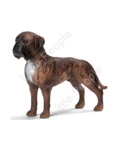Schleich - Boxer  Male (with Tag!) Figurine Figure Farm Animal Toy