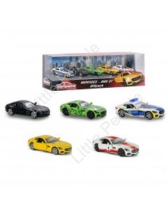 Majorette Mercedes Amg 5pc Giftpack Great For Collectors